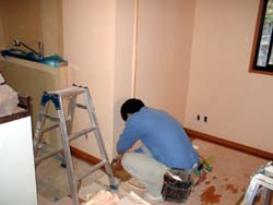 クロス職人さん